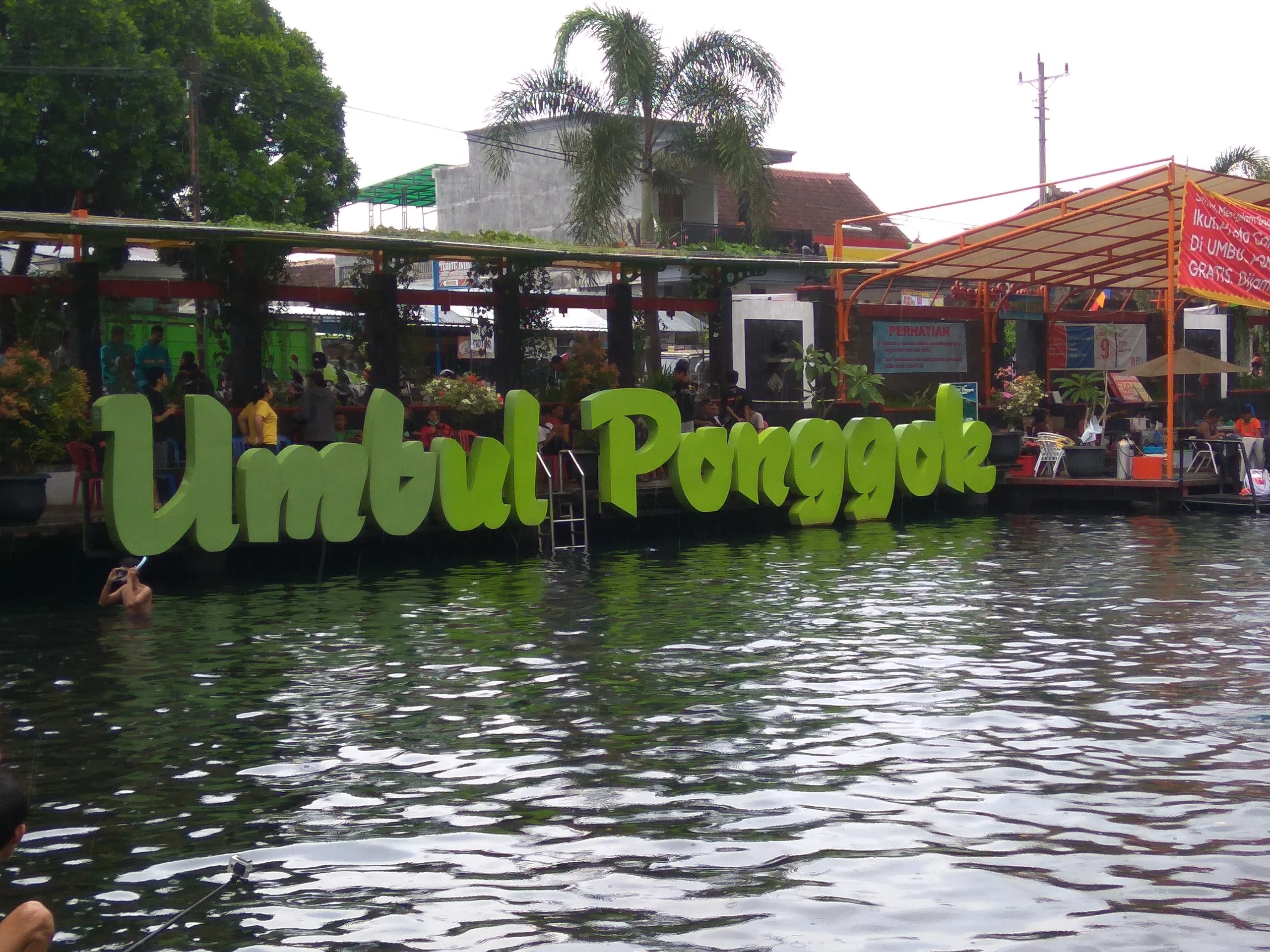 umbul ponggok signage